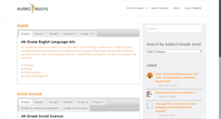 Desktop Screenshot of eurekalessons.com