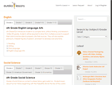 Tablet Screenshot of eurekalessons.com
